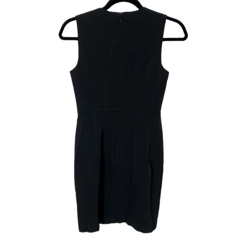 Theory V-Neck Black Sleeveless Mini Dress Women’s… - image 4