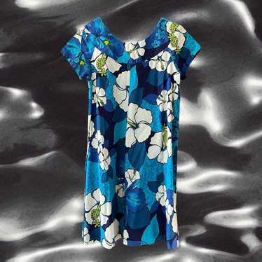 Hukilau Vintage Hawaiian Shorty Dress - image 1