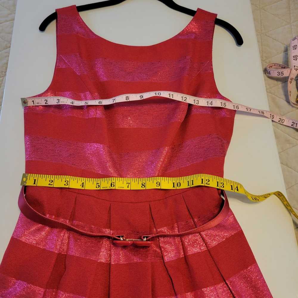 Trina Turk Dress Women's 6 Candy Wrapper Dress Pi… - image 11