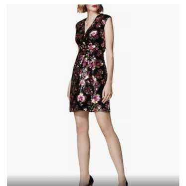 Karen Millen sequin floral dress size 2