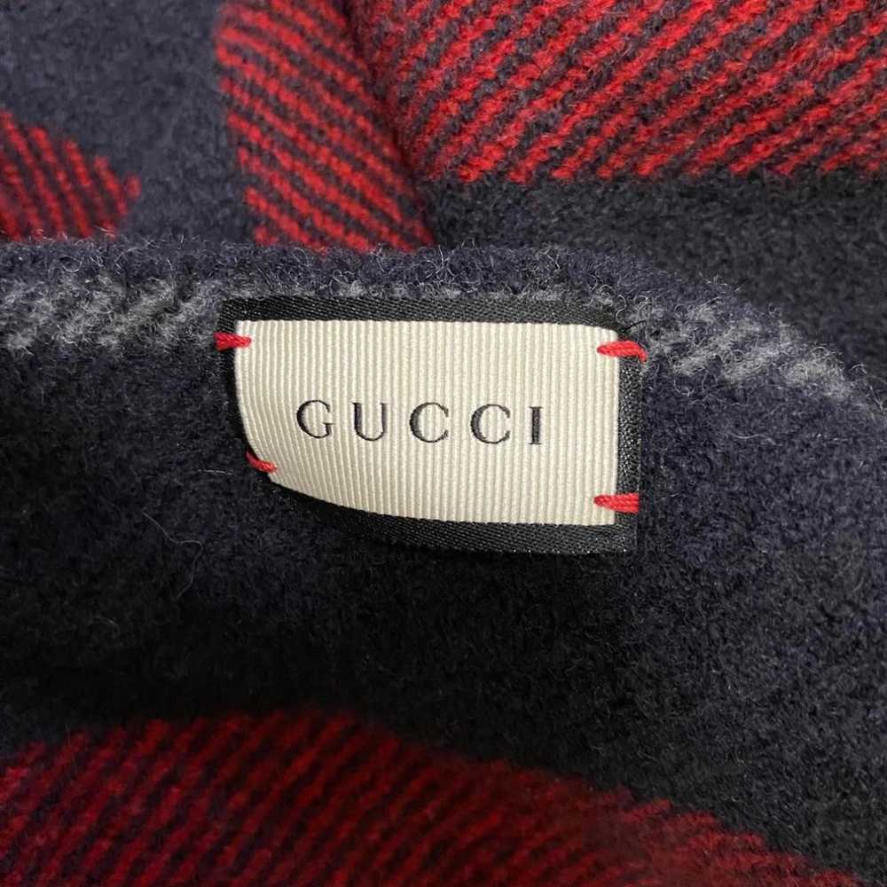 Gucci Wool stole - image 3