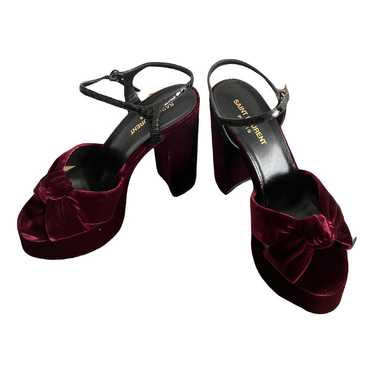 Saint Laurent Velvet mules & clogs - image 1