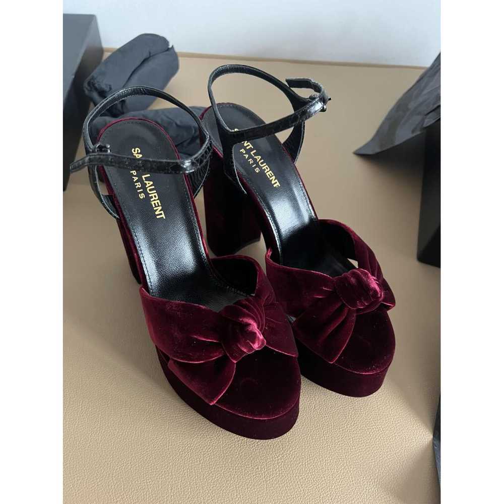 Saint Laurent Velvet mules & clogs - image 4