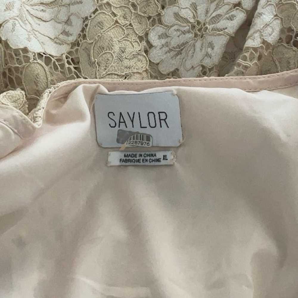 Saylor Ruffle Lace Maggy Midi Dress Ruffle Sleeve… - image 12