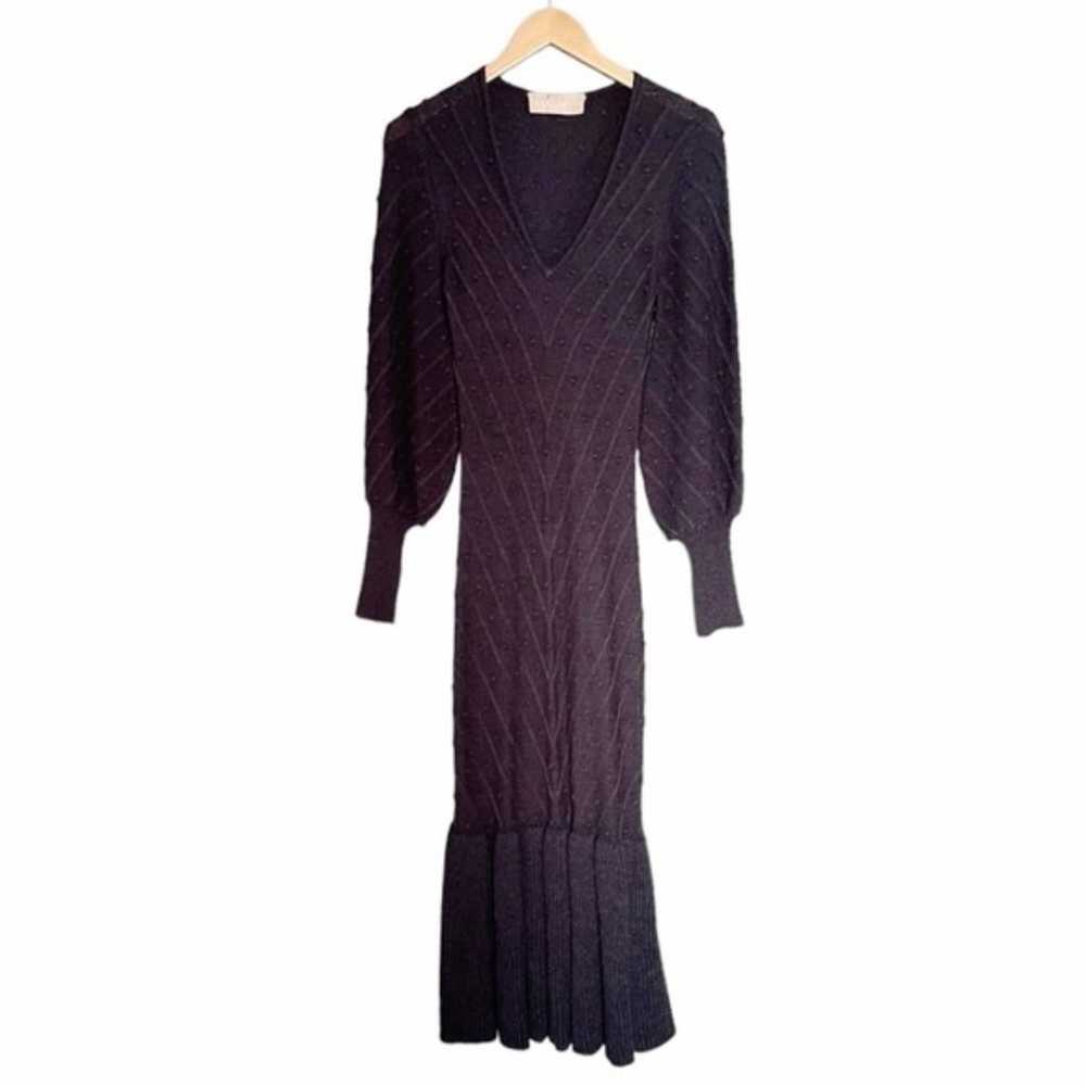 Keepsake The Label Melody Knit Sweater Dress Midn… - image 2
