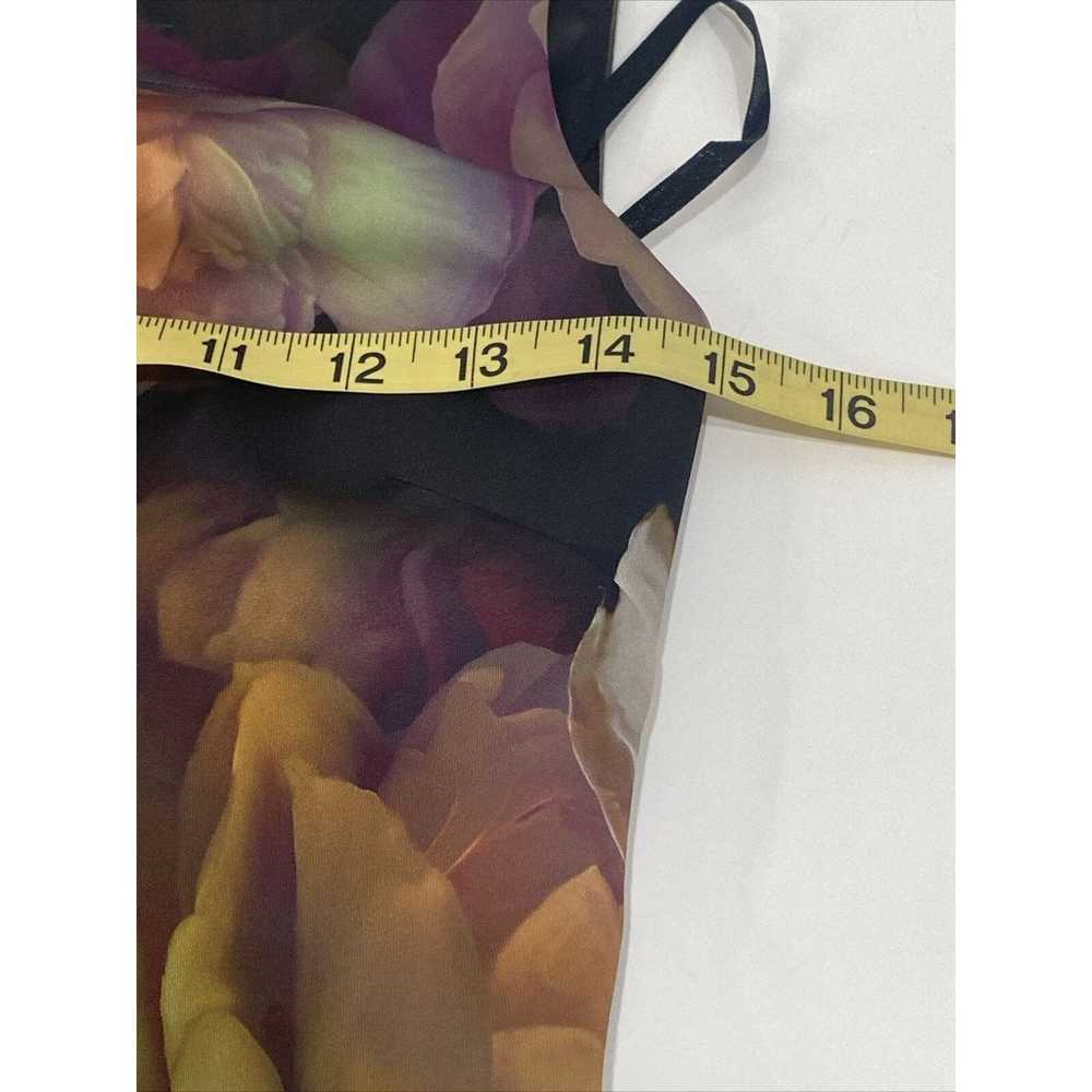 Ted baker dress 0 floral Black Full Zipper In The… - image 7