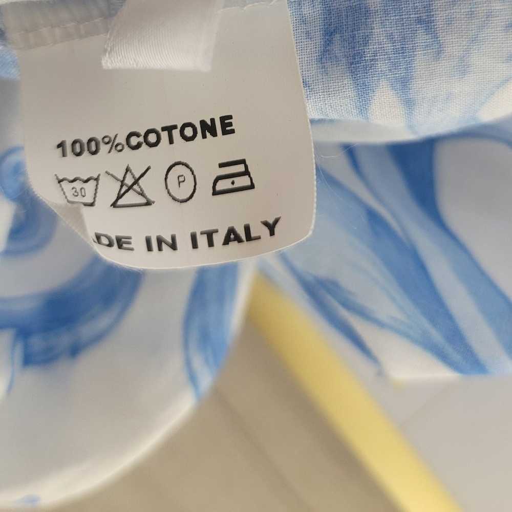 Bognar Blu Italy cotton floral button maxi dress - image 5