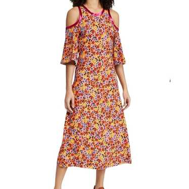 MarnI Floral Print MIDI Dress Size 40 / 4