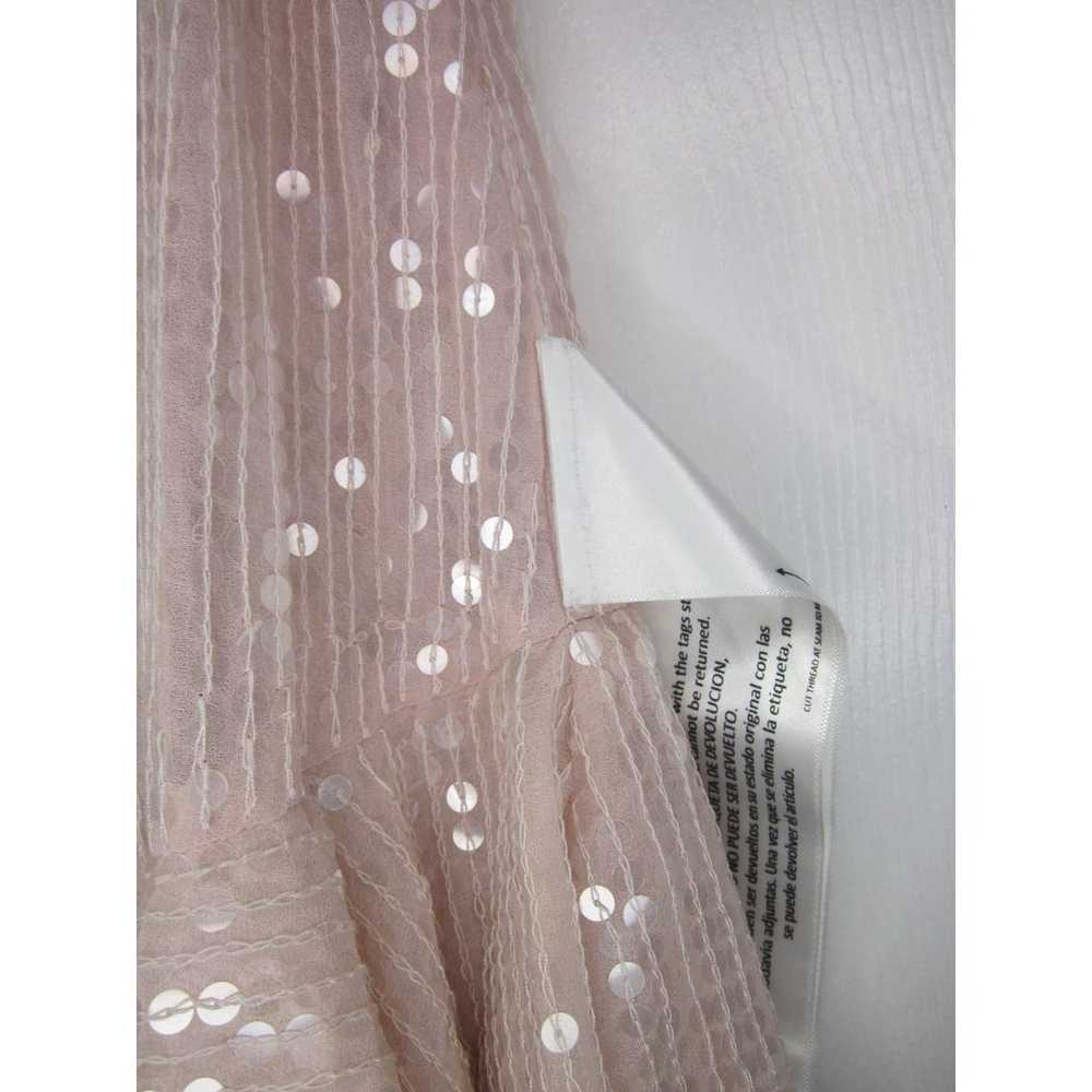 Mac Duggal sz 4 style #10796 clear sequin pink sp… - image 5