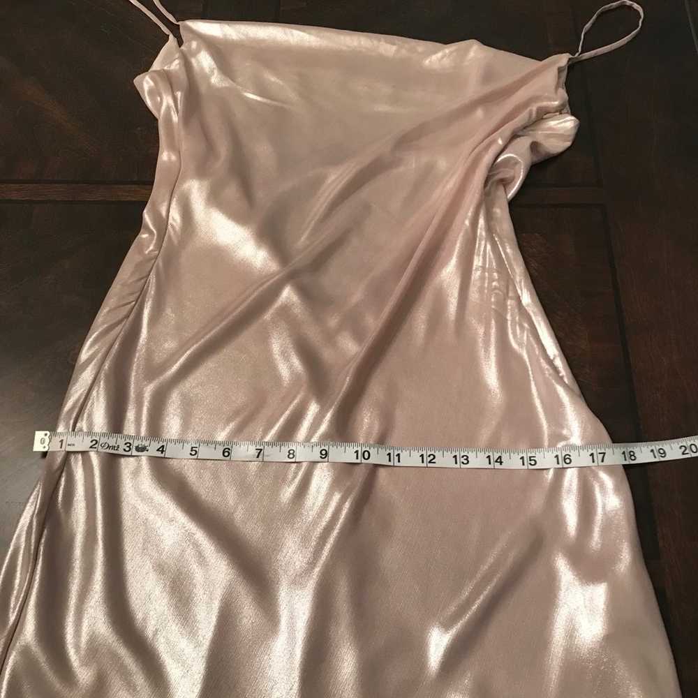 NWOT House of CB Champagne Silver Leia Backless S… - image 10