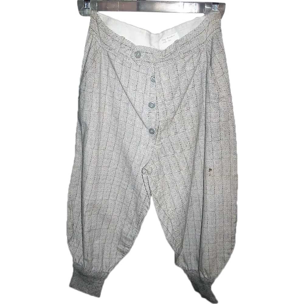 Vintage Boys 1930s Knickers with Belted Waist and… - image 1