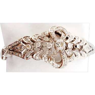 Elegant 14K and Diamond Bracelet