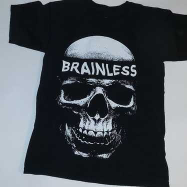 Eminem Small Tee Shirt - Brainless Skull Design