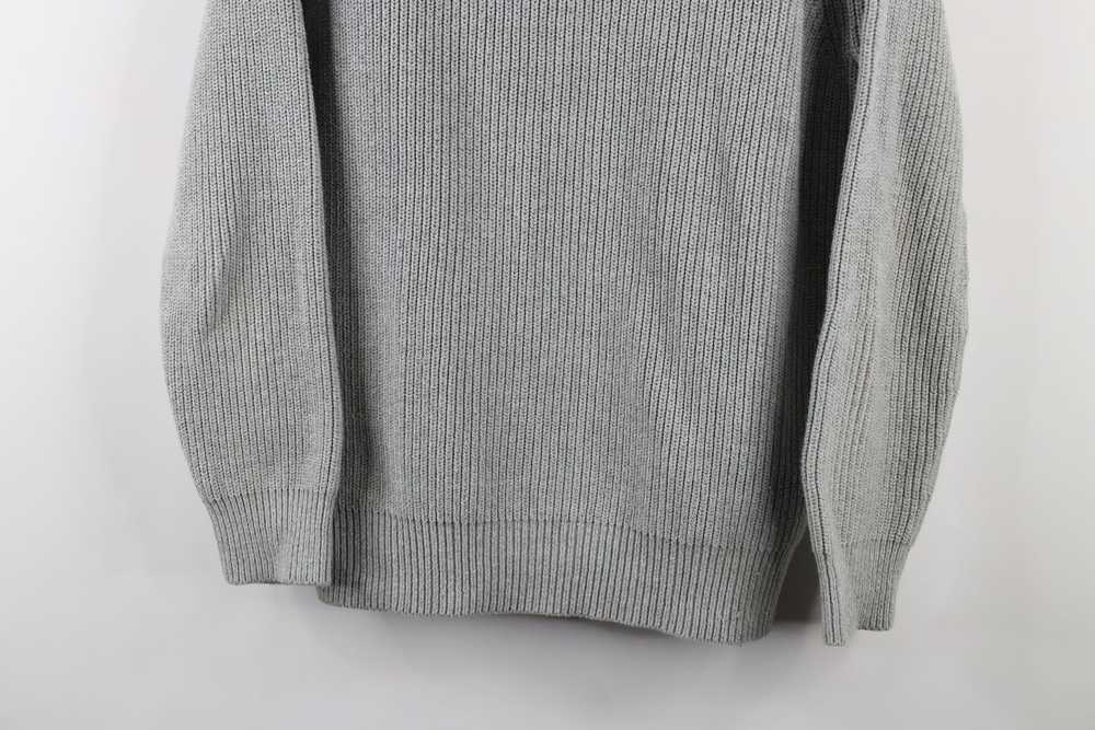 J.Crew × Vintage J Crew Shoulder Chunky Ribbed Kn… - image 3