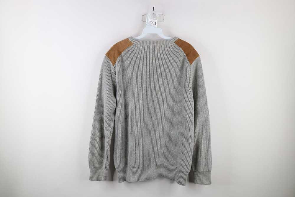 J.Crew × Vintage J Crew Shoulder Chunky Ribbed Kn… - image 7