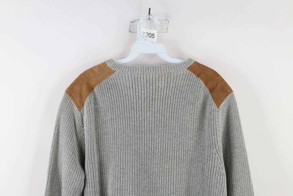 J.Crew × Vintage J Crew Shoulder Chunky Ribbed Kn… - image 8