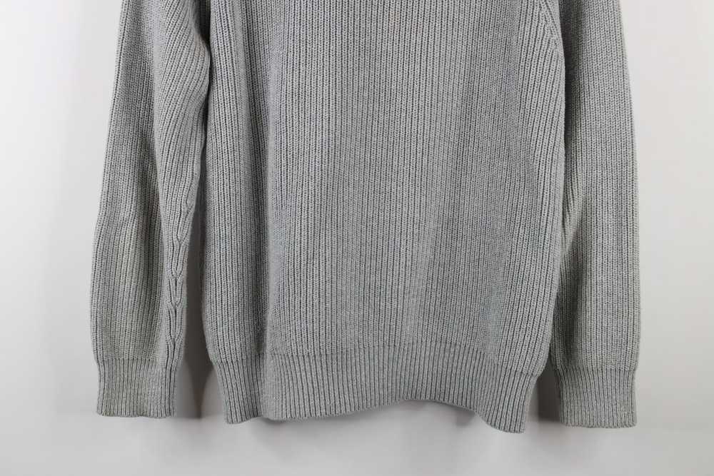 J.Crew × Vintage J Crew Shoulder Chunky Ribbed Kn… - image 9