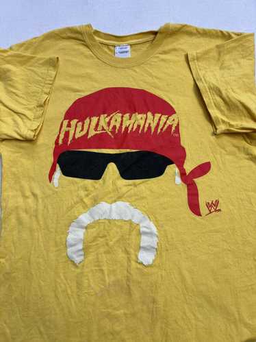 Vintage × Wwe × Wwf Tshirt Hulkamania Hulk Hogan W