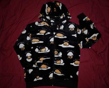 Japanese Brand 🍳Sanrio Gudetama fleece hoodie AO… - image 1