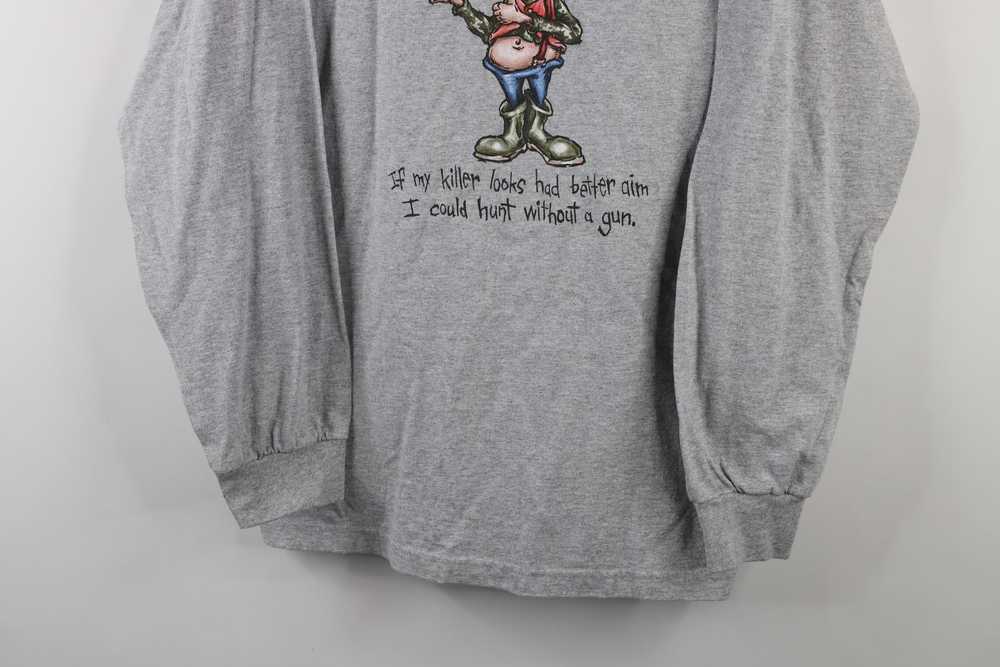 Vintage Vintage Redneck Hunting Long Sleeve T-Shi… - image 3