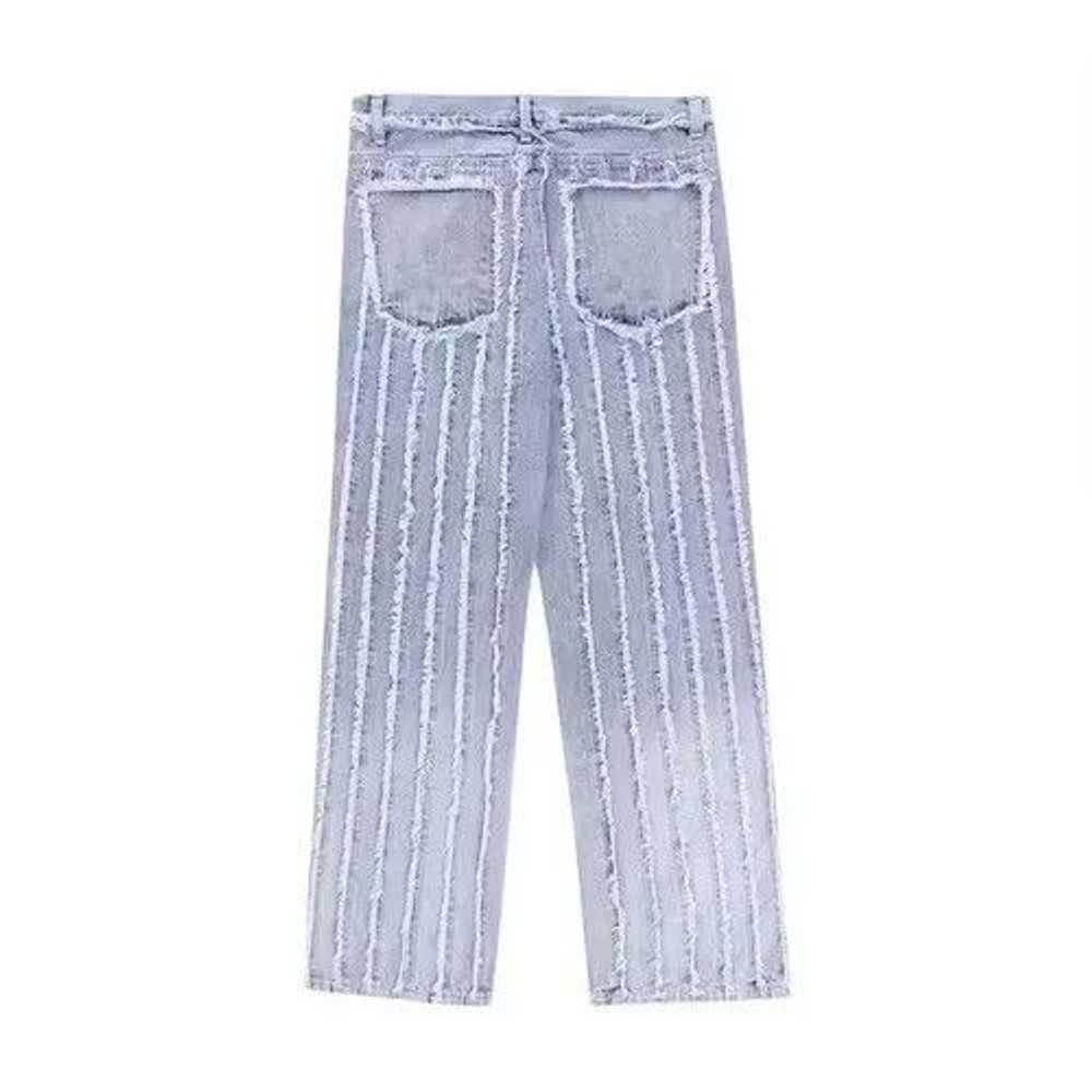 Distressed Denim × Japanese Brand × Jean Striped … - image 2