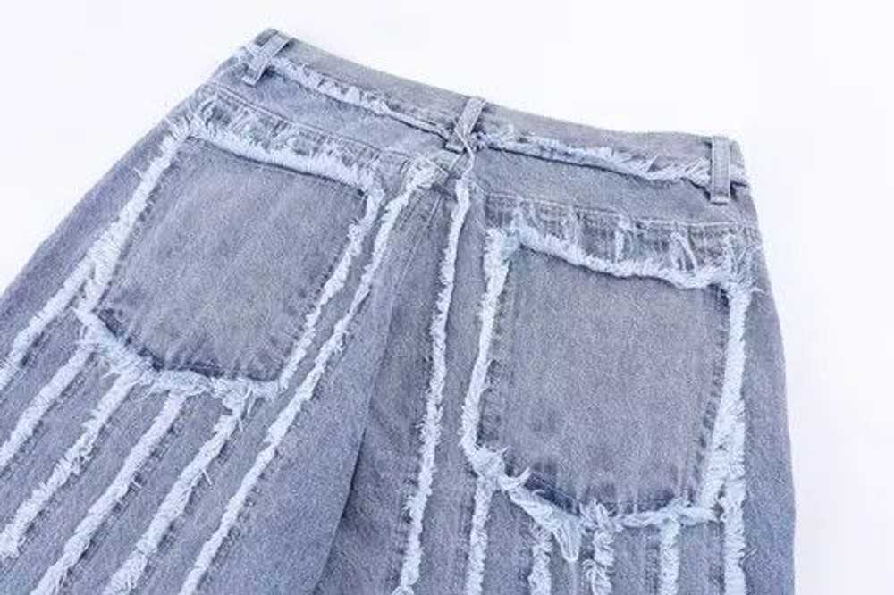 Distressed Denim × Japanese Brand × Jean Striped … - image 4