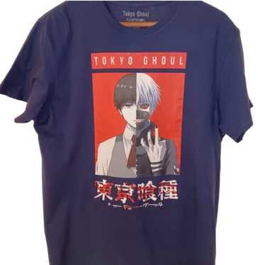 Tokyo Ghoul Men's Navy T-Shirt Size Large Funimat… - image 1