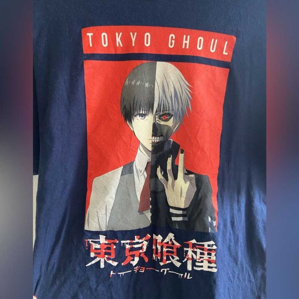 Tokyo Ghoul Men's Navy T-Shirt Size Large Funimat… - image 3