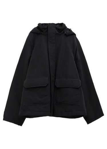 Balenciaga BB Icon Kick parka coat - Black