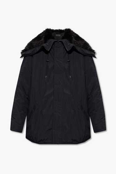 Balenciaga o1mt1gz0524 Hooded Parka in Black - image 1