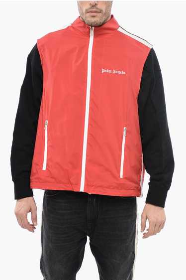 Palm Angels og1mm0524 Logo Nylon Vest in Red