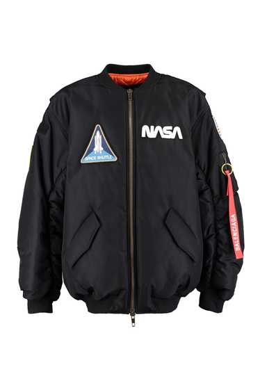 Balenciaga o1mt1gz0524 Space Bomber in Black