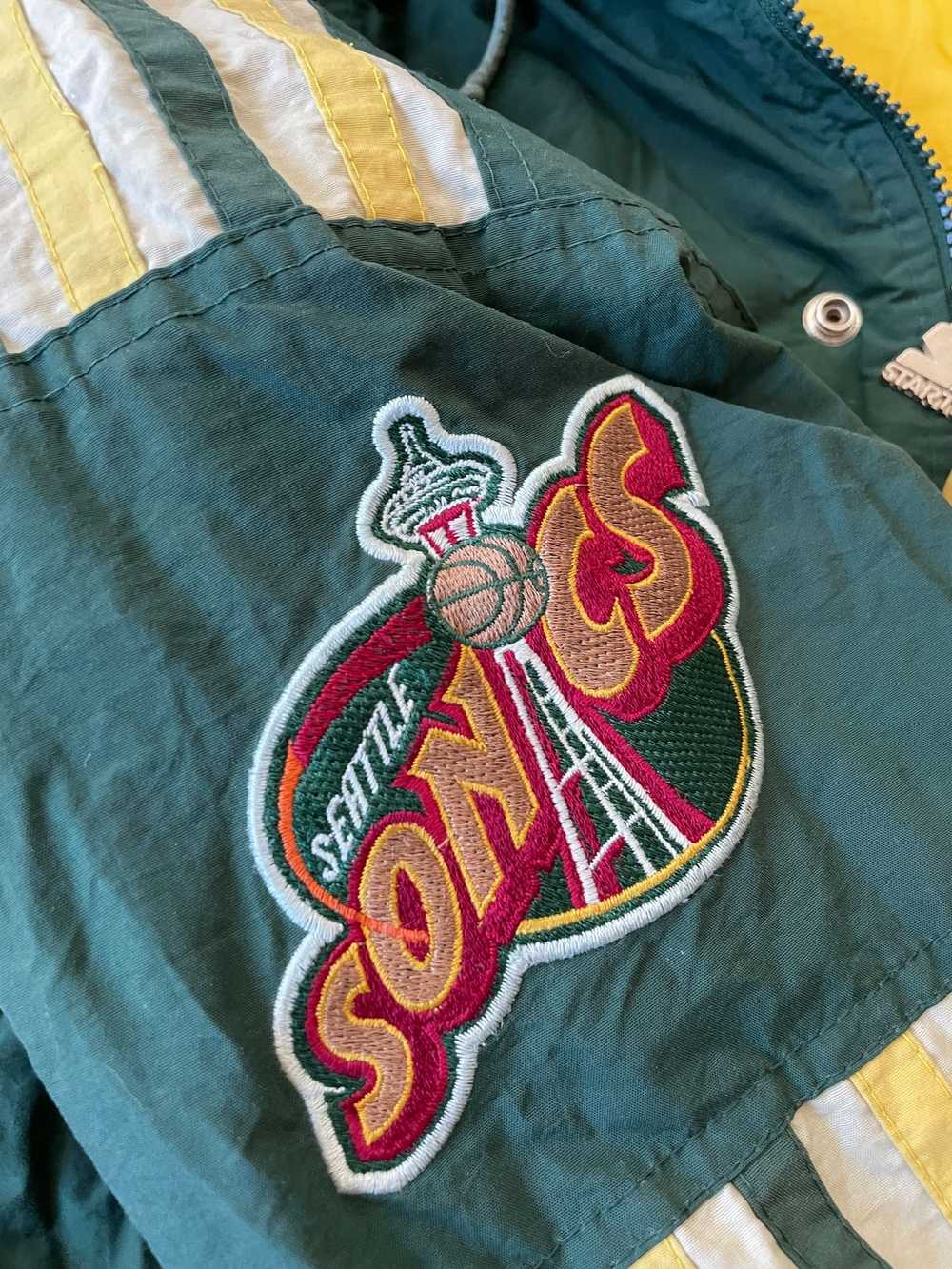 NBA × Starter × Vintage Vintage Seattle Super Son… - image 11