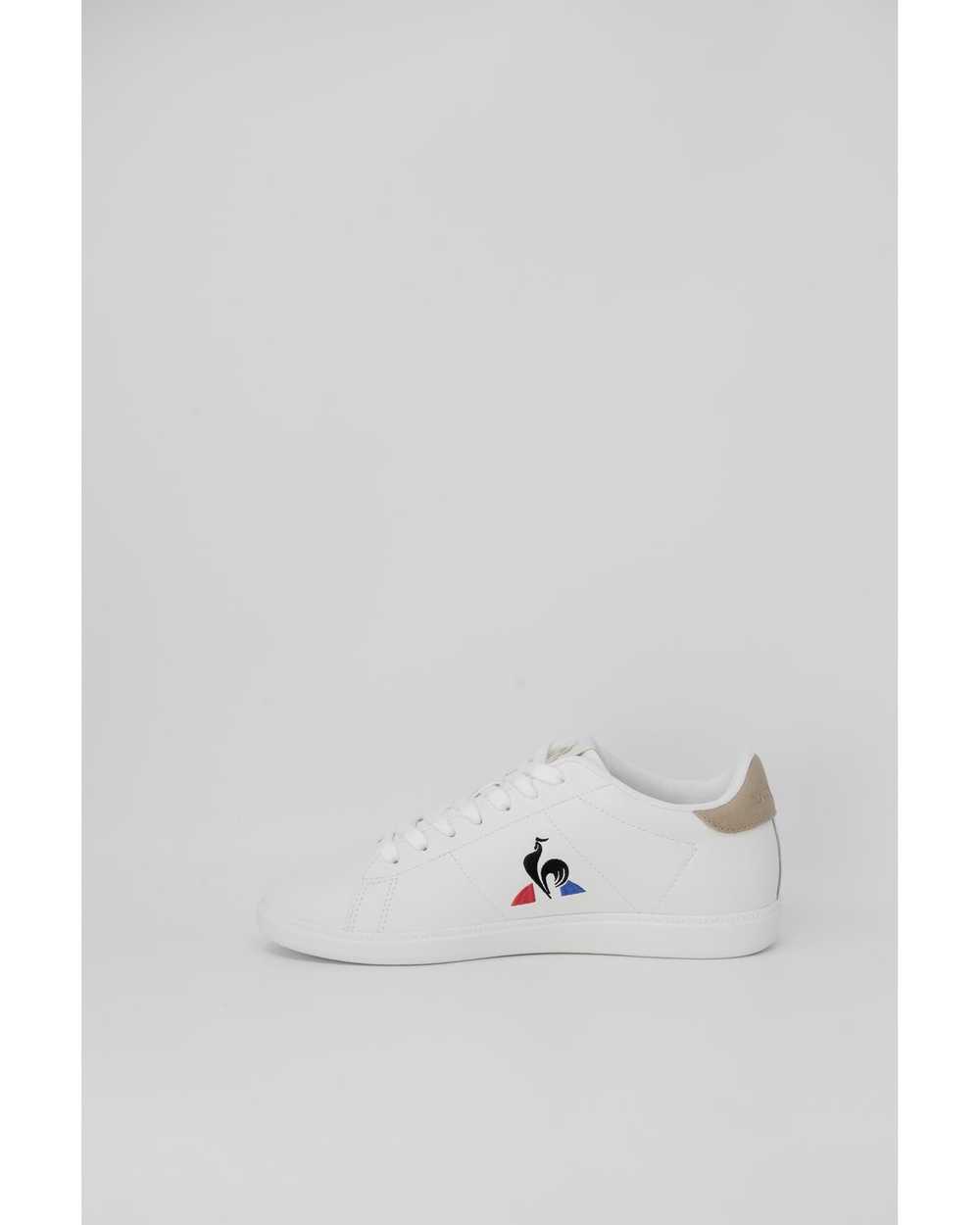 Le Coq Sportif Leather Lace-up Sneakers with Rubb… - image 3