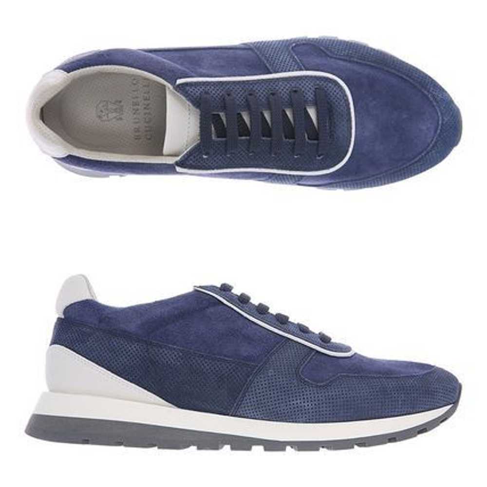 Brunello Cucinelli o1w1db10524 Sneakers in Blue - image 10