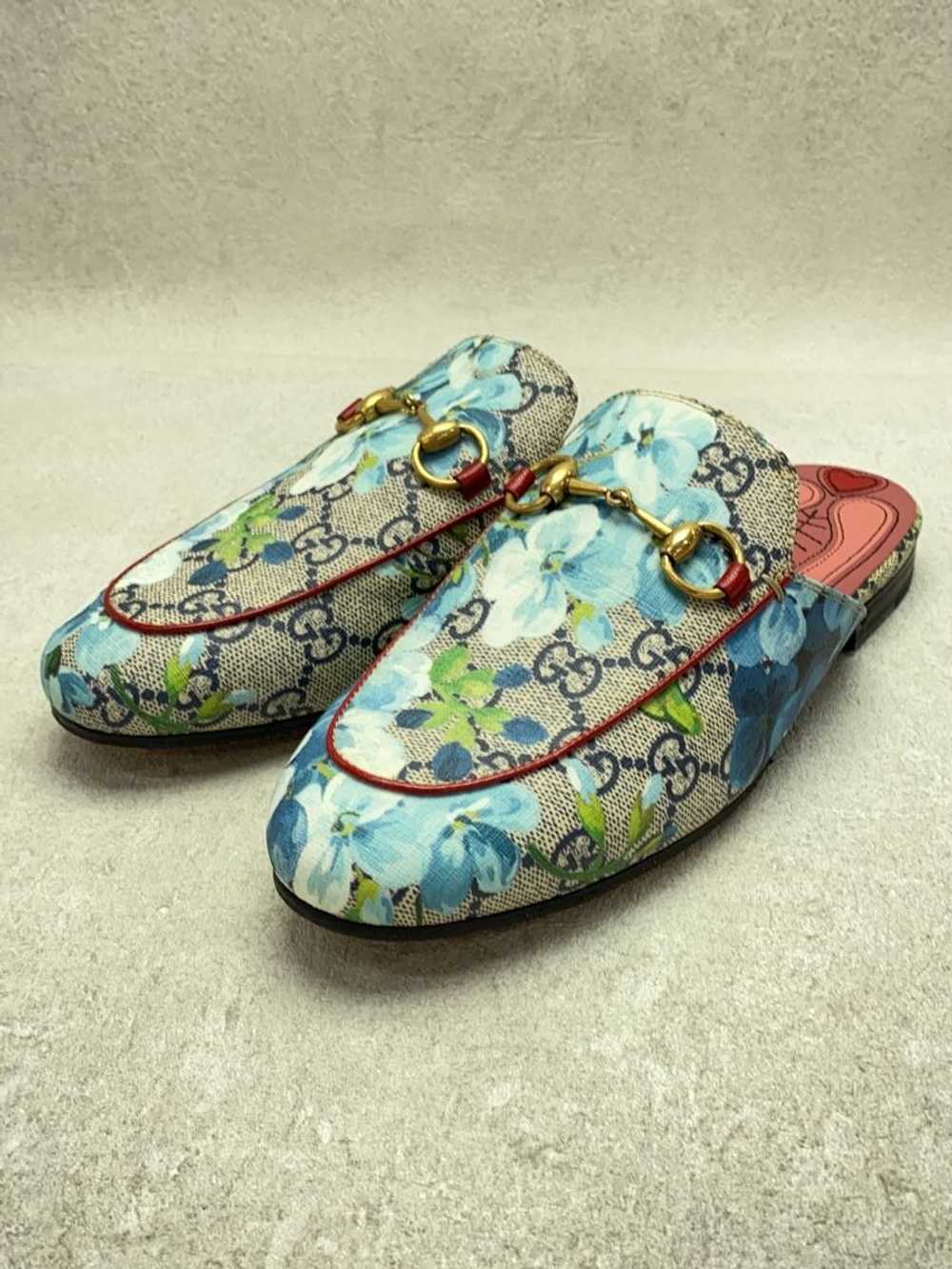Gucci Gg Blooms Princetown Sandals/35/Blu/432772 … - image 2