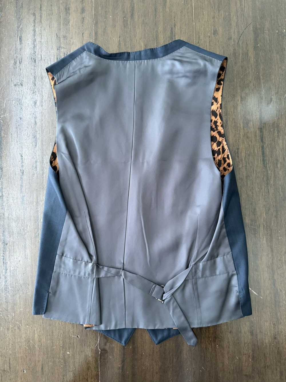 Wacko Maria WACKO MARIA WAISTCOAT / NAVY-LEOPARD … - image 3