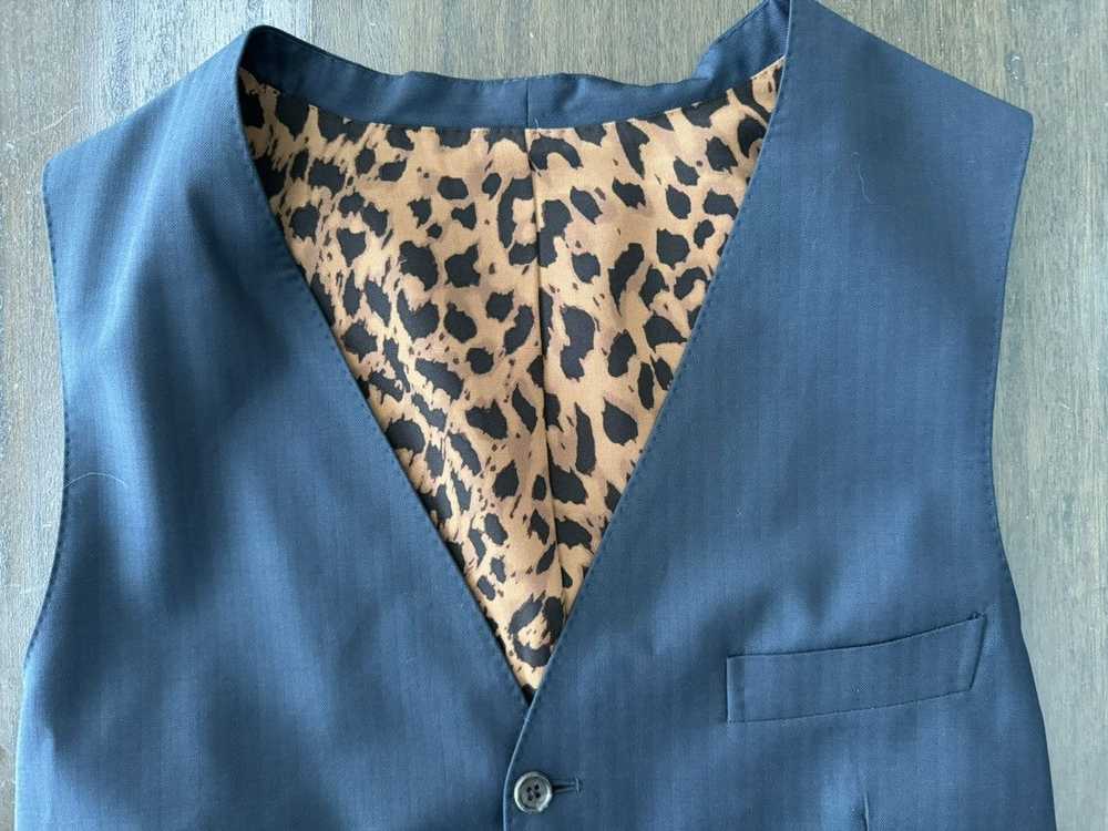 Wacko Maria WACKO MARIA WAISTCOAT / NAVY-LEOPARD … - image 5