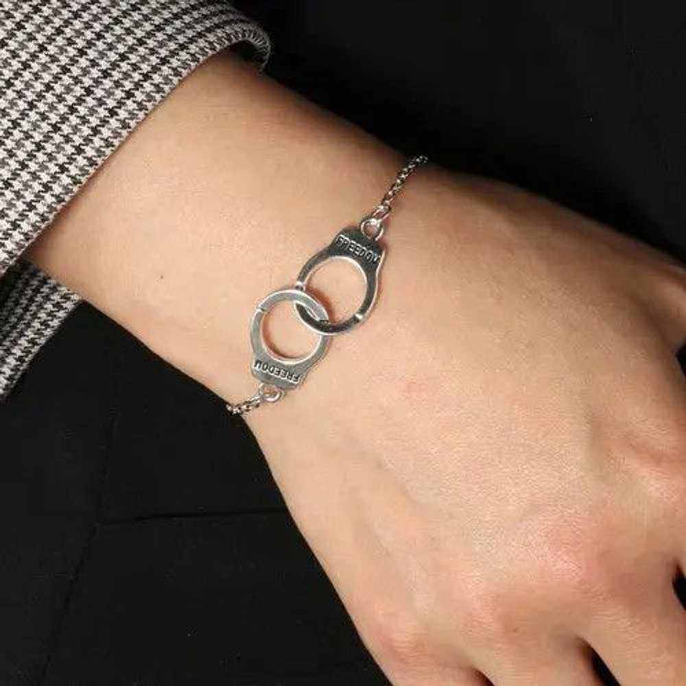 Bead Bracelet × Jewelry × Streetwear Handcuff Bra… - image 4