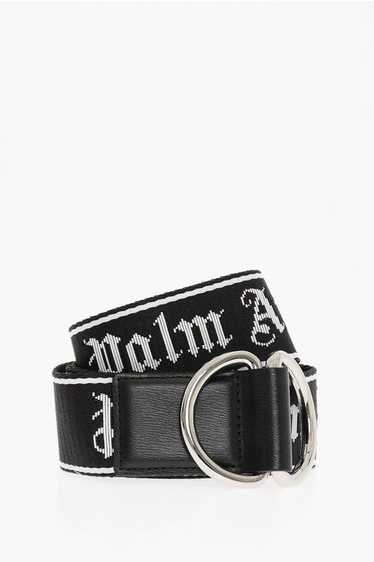 Palm Angels og1mm0524 Size-80 Logoed Belt in Black