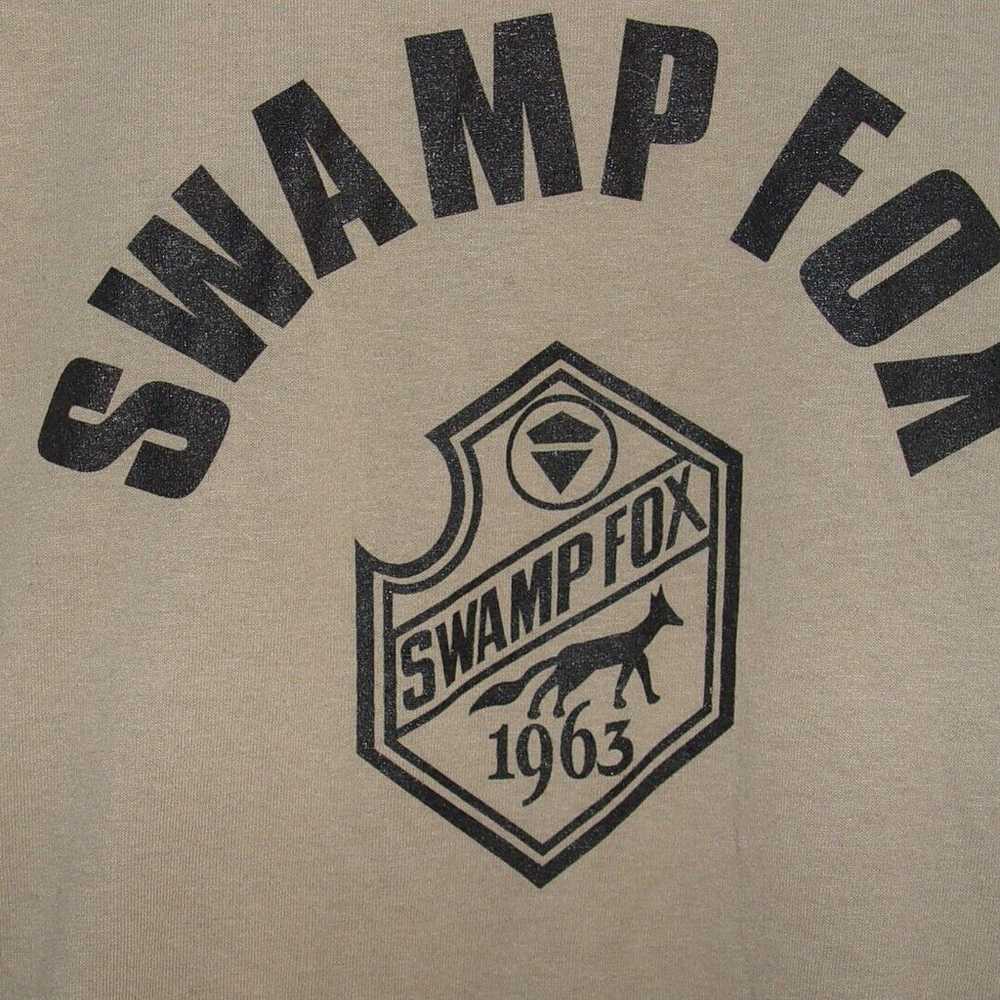 Swamp Fox 1963 Tan T-Shirt Tee XL Made in USA Sof… - image 2