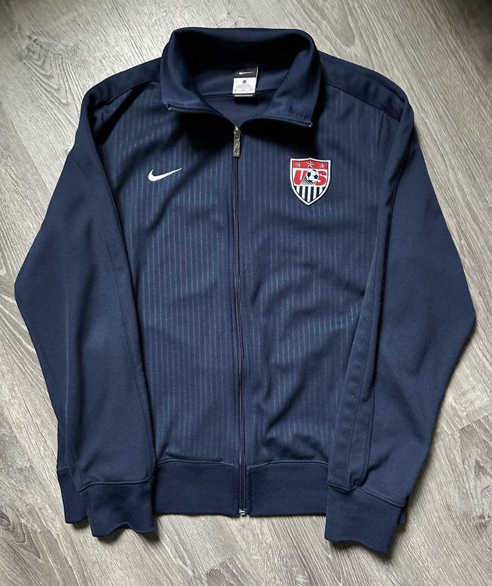 Nike × Soccer Jersey × Vintage 2012-2013 USA Nike… - image 1