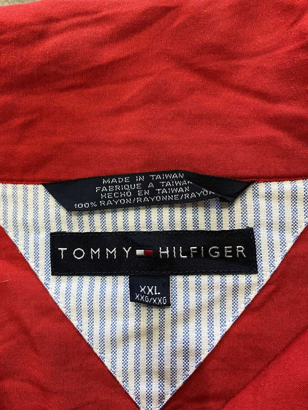 Tommy Hilfiger × Vintage Vtg 100% rayon camp coll… - image 6