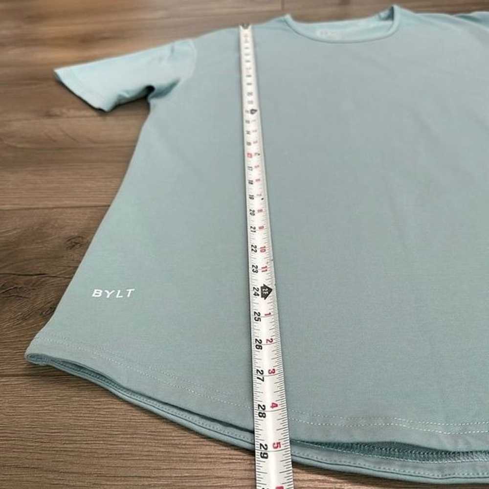 BYLT Drop Cut Lux Blue Short Sleeve Tee Shirt Siz… - image 6