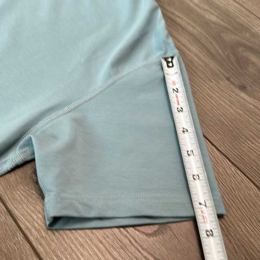 BYLT Drop Cut Lux Blue Short Sleeve Tee Shirt Siz… - image 8