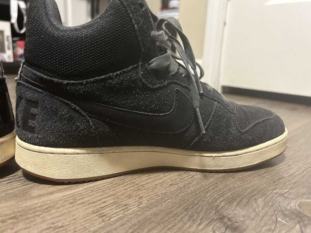 Nike Nike Court Borough Men's 10 Black Suede - image 6