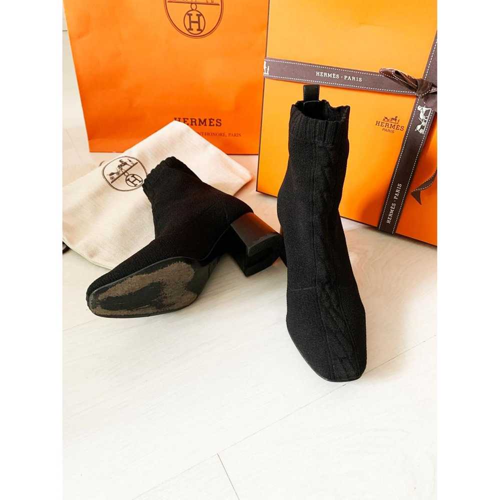 Hermès Volver 60 pony-style calfskin ankle boots - image 12