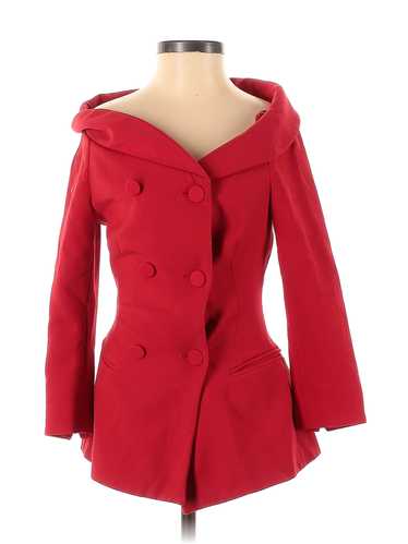 Zara Basic Women Red Coat XS