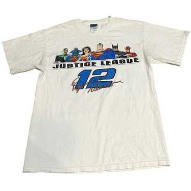 Justice League  * Ryan Newman T Shirt Size Medium… - image 1