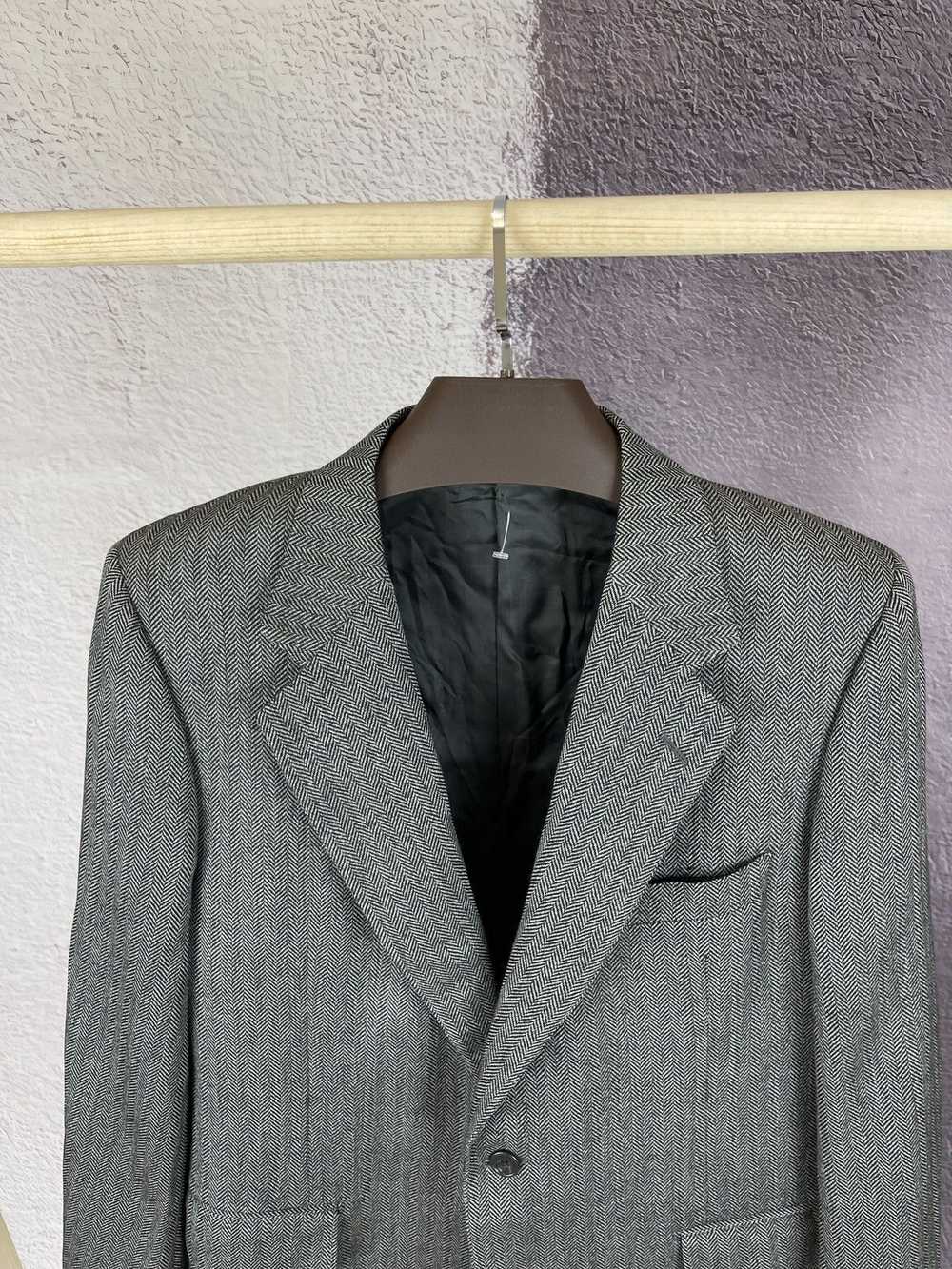 Cashmere & Wool × Corneliani Corneliani herringbo… - image 2